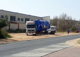 Coalmaster arrives in SA